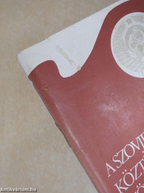 A Szovjet Szocialista Köztársaságok Szövetségének Alkotmánya (Alaptörvénye)