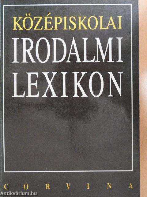 Középiskolai irodalmi lexikon 