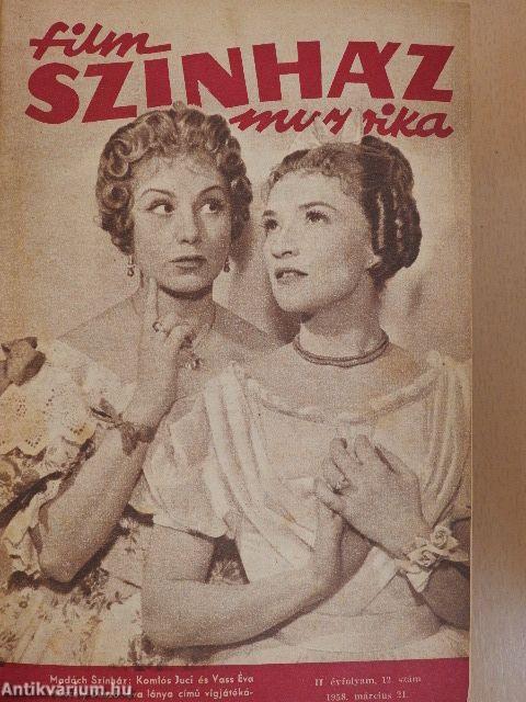 Film-Színház-Muzsika 1958-1962. (vegyes számok) (30 db)