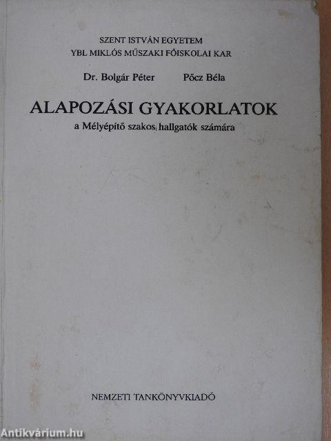 Alapozási gyakorlatok