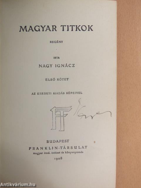 Magyar titkok I-III.