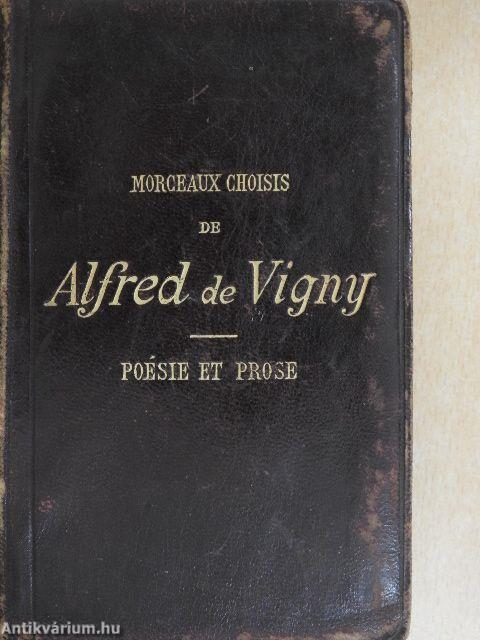 Oeuvres choisies de Alfred de Vigny