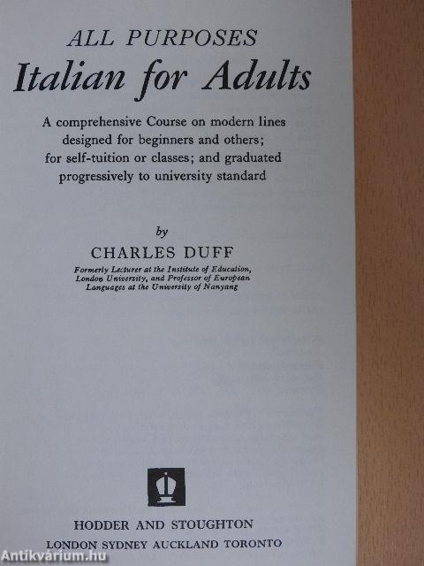 Italian for Adults