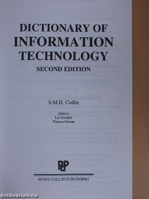 Dictionary of Information Technology