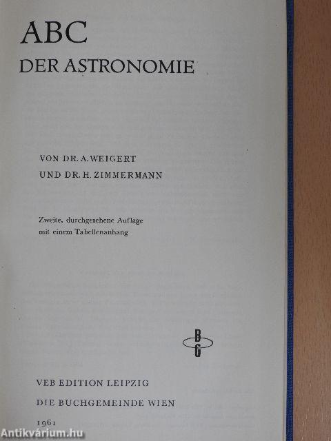 ABC der Astronomie