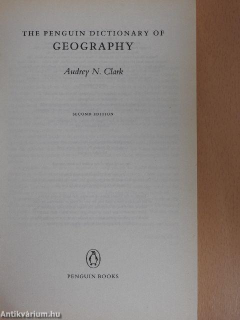 The Penguin Dictionary of Geography