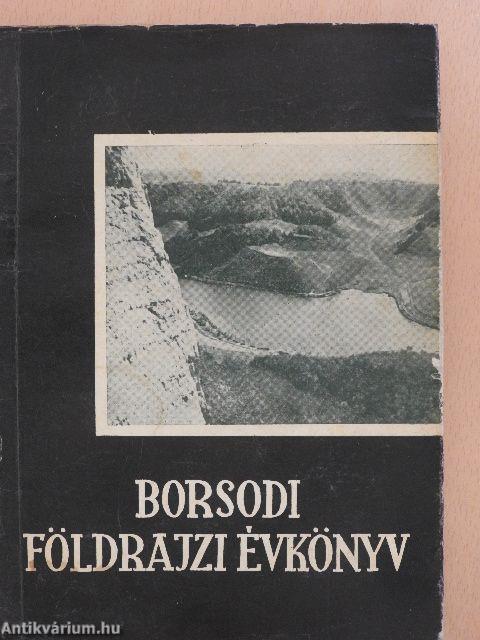 Borsodi földrajzi évkönyv III-IV.