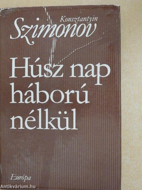 Húsz nap háború nélkül