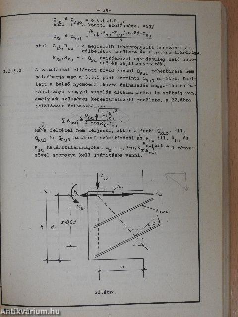 Szabvány-tervezetek vasbetonszerkezetek tervezéséhez