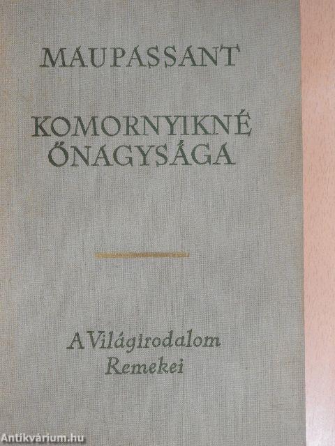 Komornyikné őnagysága 