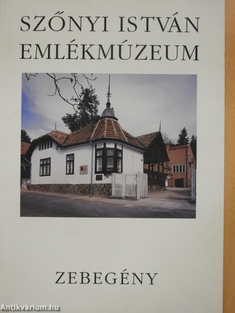 Szőnyi István Emlékmúzeum, Zebegény (dedikált példány)