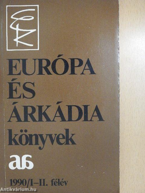 Európa és Árkádia könyvek 1990/I-II. félév