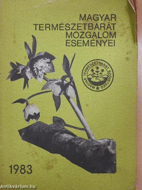 A Magyar Természetbarát Mozgalom eseményei 1983