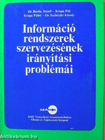 Információrendszerek szervezésének irányítási problémái