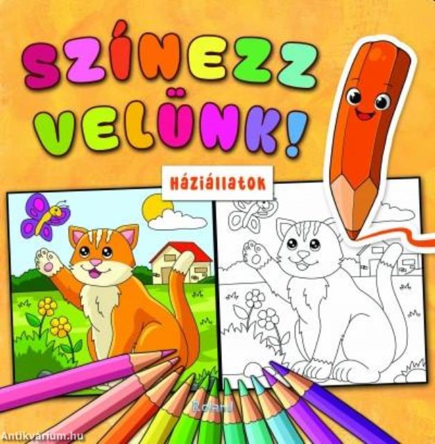 Színezz velünk! Háziállatok