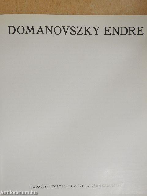 Domanovszky Endre