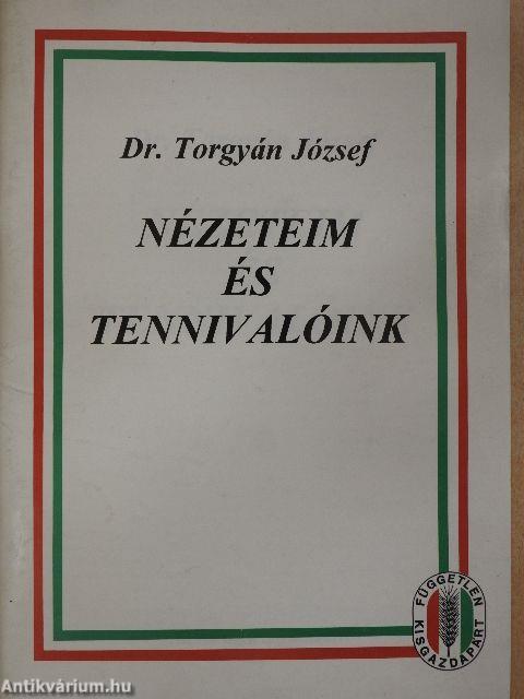 Nézeteim és tennivalóink