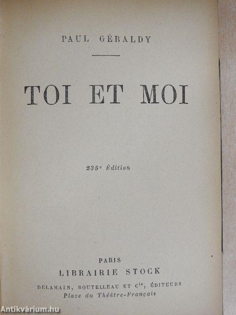 Toi et moi/Les grands garcons