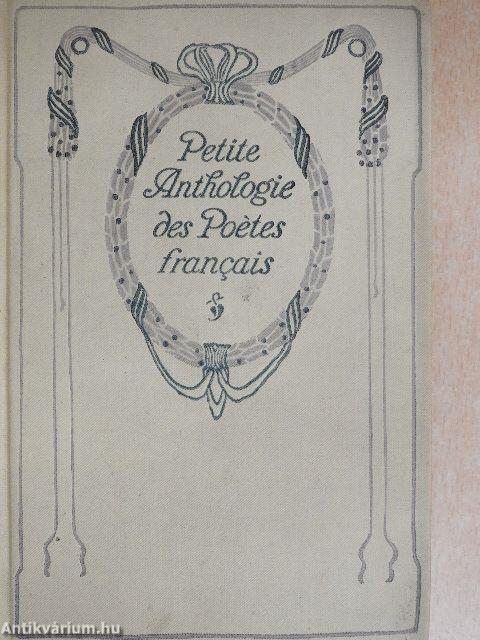 Anthologie des Poétes Lyriques Francais