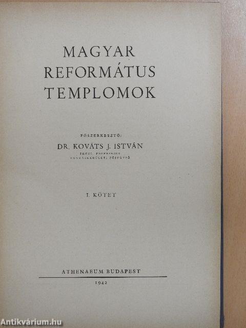 Magyar református templomok I. (töredék)