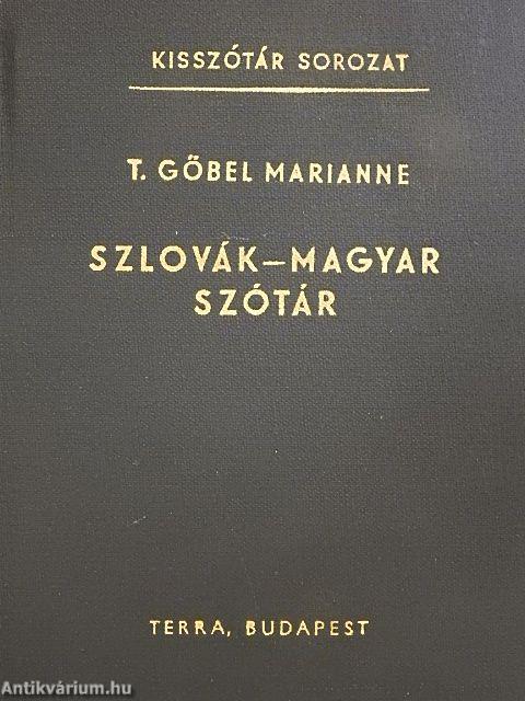 Szlovák-magyar szótár