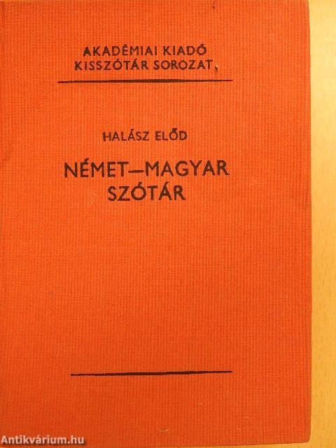 Német-magyar szótár