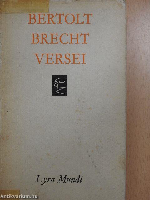 Bertolt Brecht versei