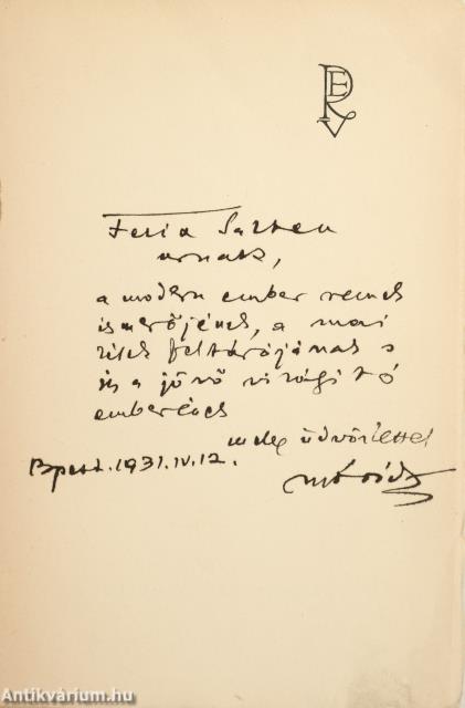 Die Fackel (dedikált példány)