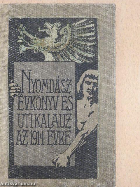 Nyomdász Évkönyv és Uti Kalauz az 1914. évre