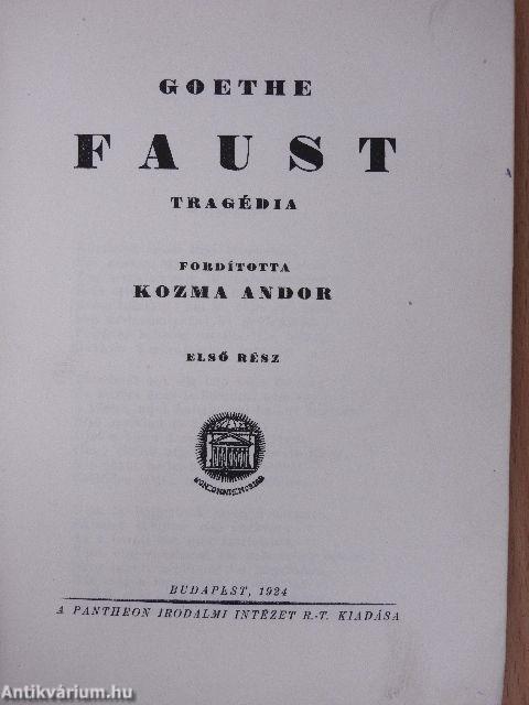 Faust I-II.