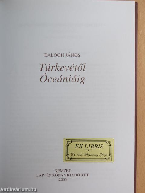 Túrkevétől Óceániáig