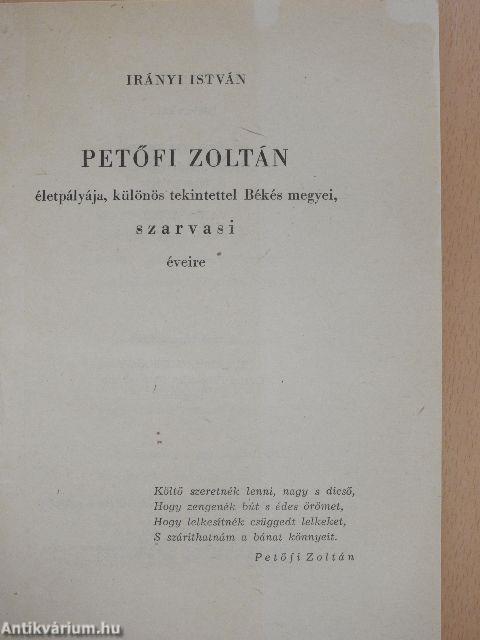 Petőfi Zoltán