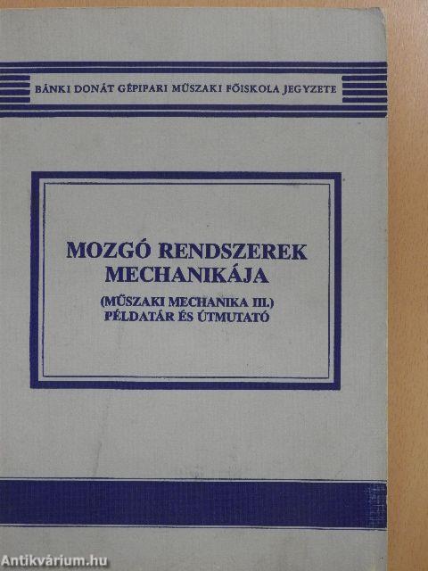 Mozgó rendszerek mechanikája