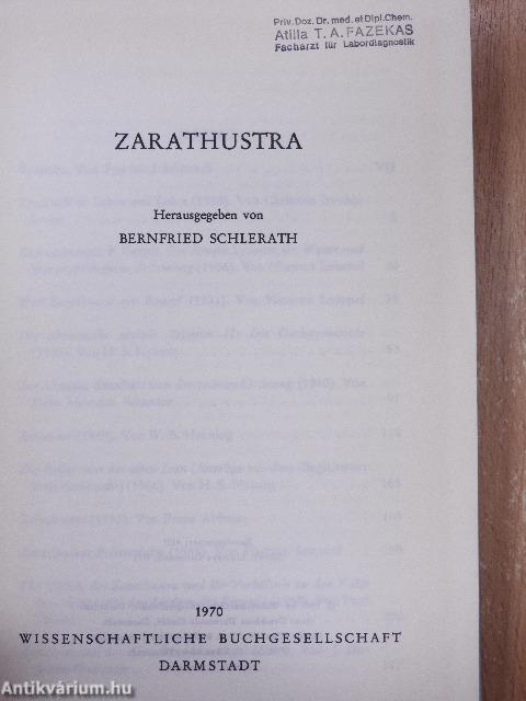 Zarathustra