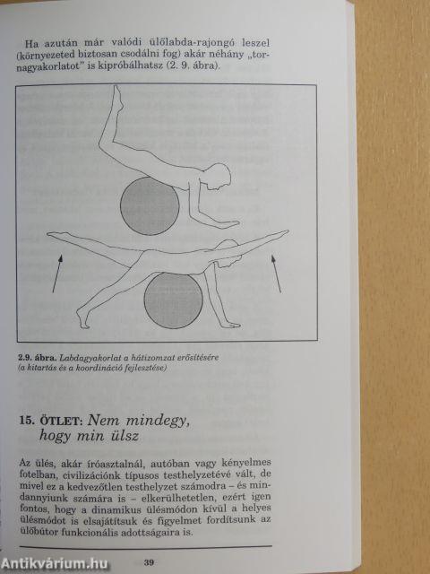 100 jó ötlet gerincpanaszokkal küszködőknek