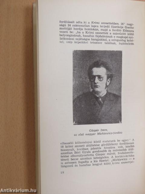 Mickiewicz Magyarországon