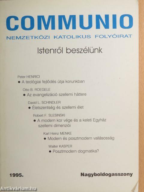 Communio 1995. Nagyboldogasszony