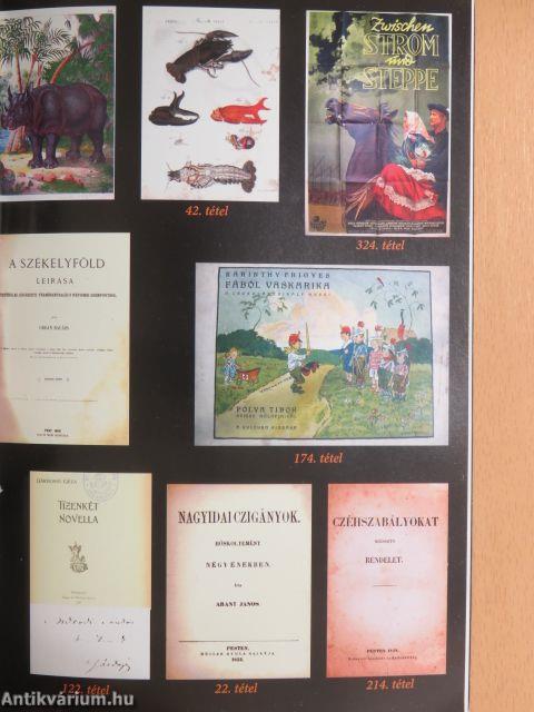 Országház Antikvárium 10. árverés