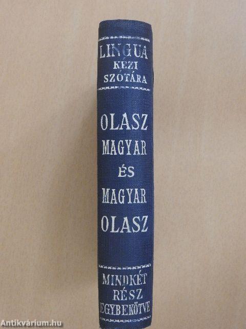 Magyar-olasz és olasz-magyar kéziszótár I-II.