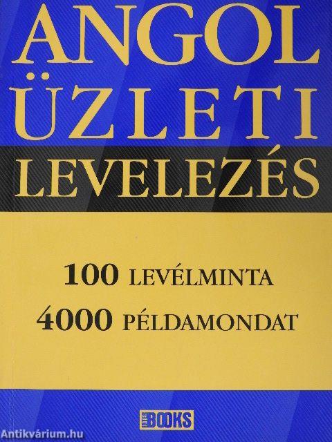 Angol üzleti levelezés