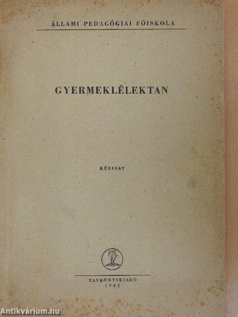 Gyermeklélektan