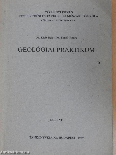 Geológiai praktikum