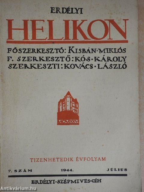 Erdélyi Helikon 1944. július