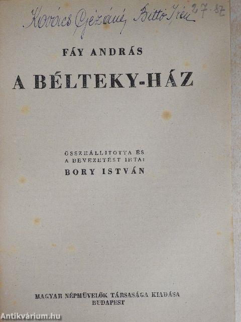 A Bélteky-ház