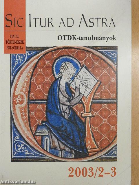 Sic Itur ad Astra 2003/2-3.