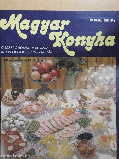 Magyar Konyha 1979-1980. (vegyes számok) (5 db)