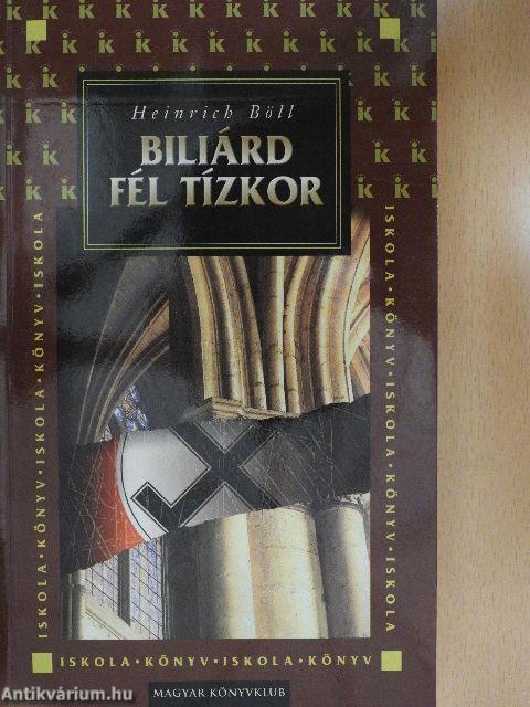 Biliárd fél tízkor