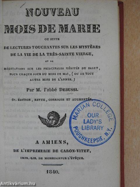 Nouveau Mois de Marie