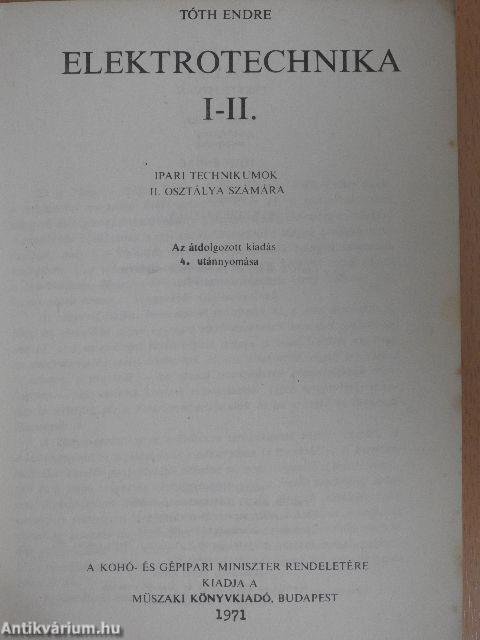 Elektrotechnika I-II.