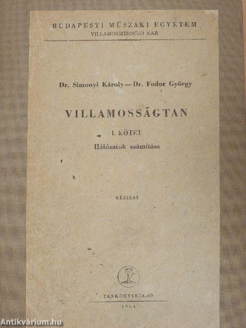 Villamosságtan I.